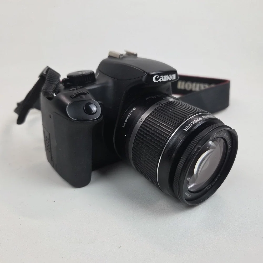 Canon EOS Rebel XS Digital SLR Camera w/18-55mm Lens Charger SD + Battery Tested - Picture 4 of 16